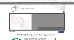 Desktop Screenshot of duckettdds.com